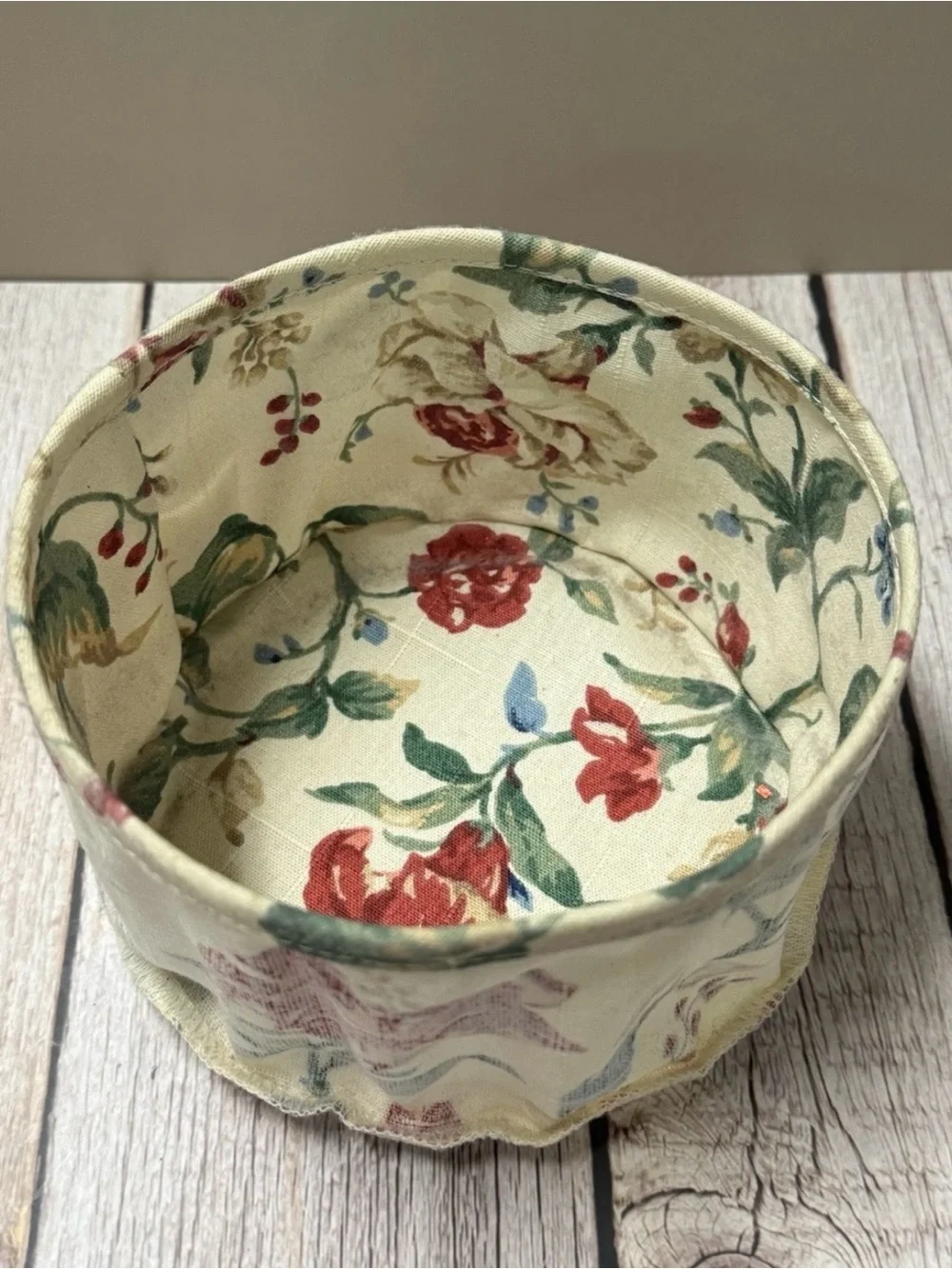 LONGABERGER 2004 Mother’s Day Essentials Basket Liner, Protector, Tie-on